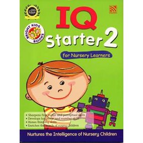 IQ Starter Activity Book for Nursery Learners (Age 3-4)