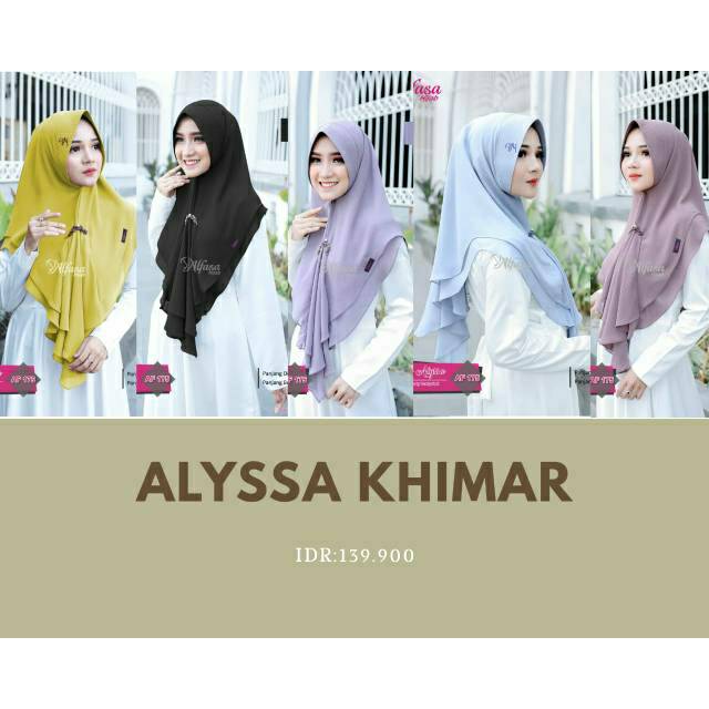 NEW ALYSSA KHIMAR AF 175 ALFASA