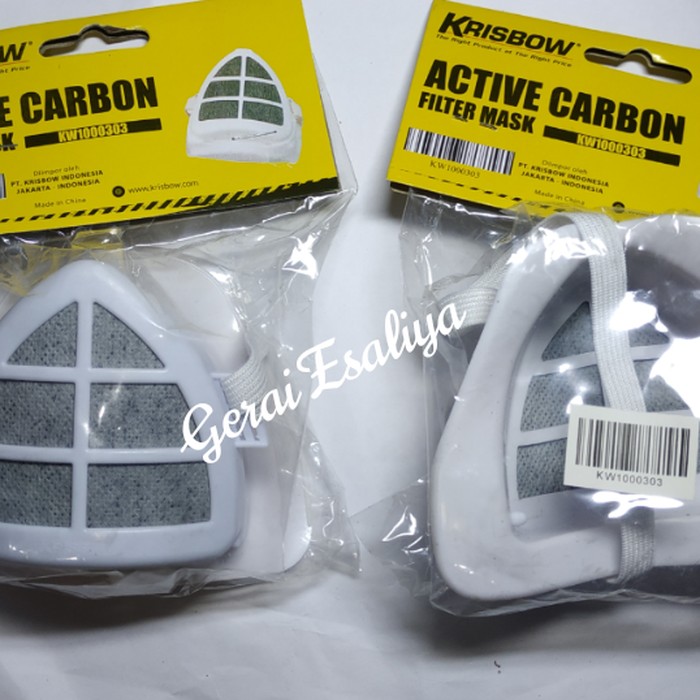 Masker kw1000303 dengan karbon/Mask active Carbon Filter