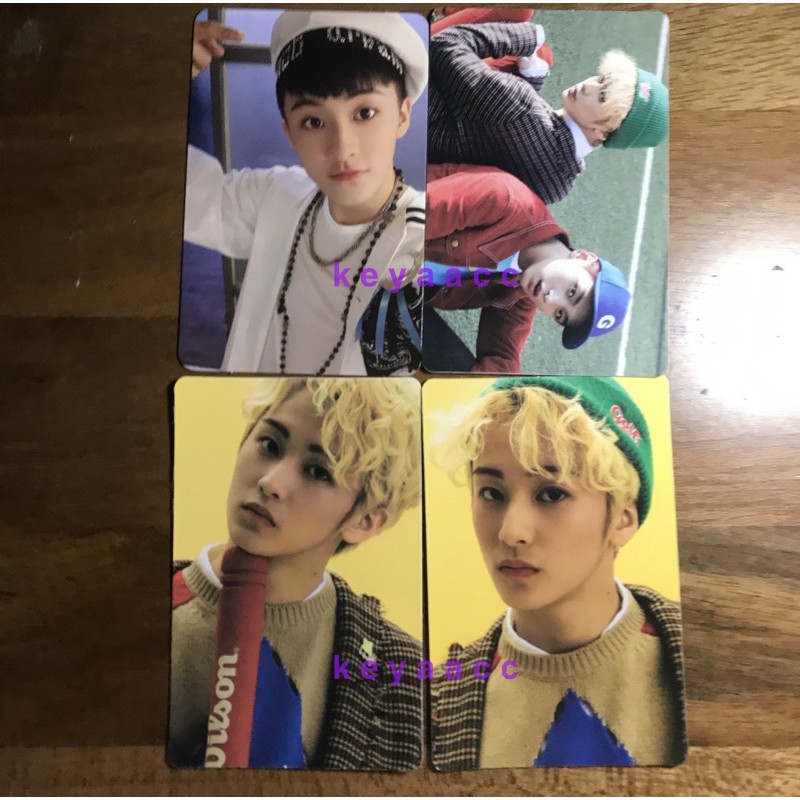 mark we young photocard my first and last (mfal) sticker set