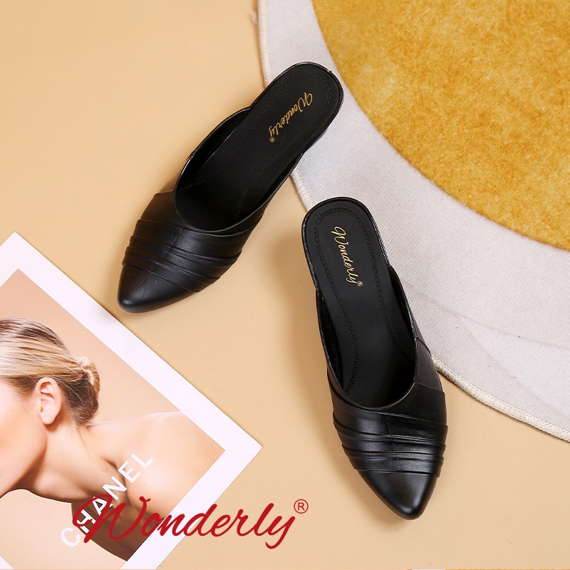 SEPATU SLIP ON WANITA WONDERLY A910-3