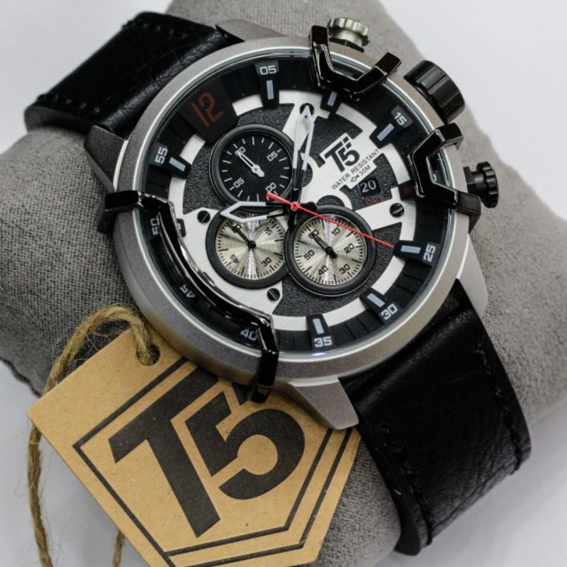 jam tangan pria original T5 H 3819G water resistance