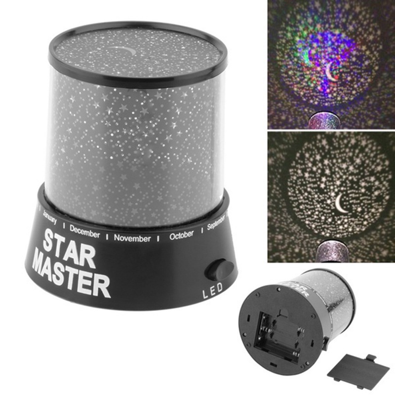 {LUCKID}Romantic Amazing LED Starry Night Sky Projector Lamp Star light Cosmos Master