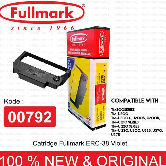 

Paling Dicari] Catridge Fullmark Erc-38 Violet