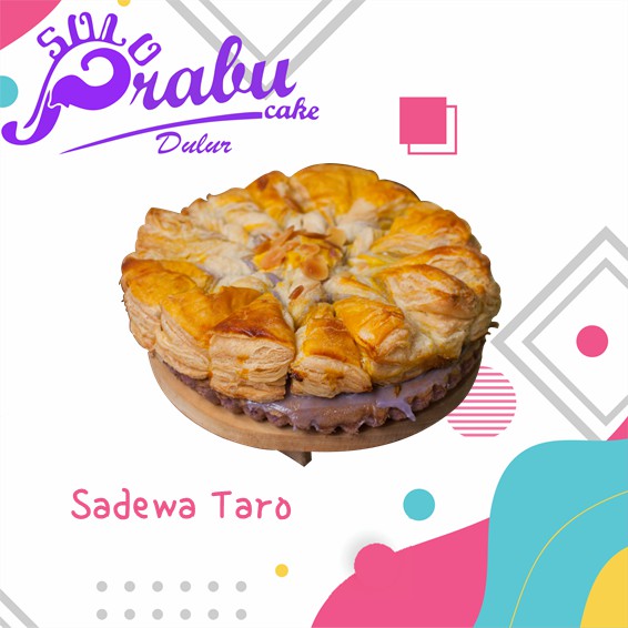 

PANDAWA SOFTCAKE SADEWA TARO KUE/ROTI DENGAN RASA TARO BESERTA TOPING PASTRY YANG PASTI ENAK HALAL