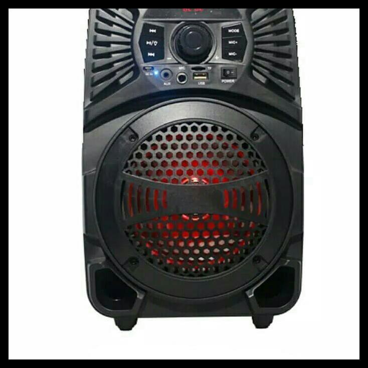 Ichiko MM80 V13 Mini Monster Bluetooth Speaker Portable Karaoke Hitam