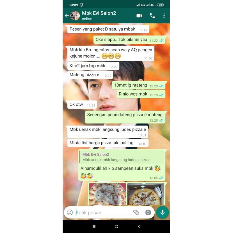 

Pizza Mamania enak lezat dan murah (testimoni pembeli liat di foto produk)