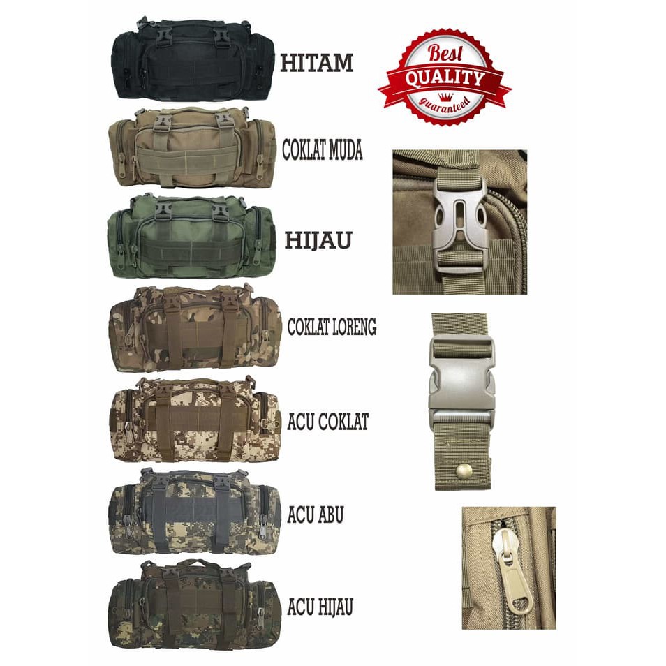 Mega_1688 Tas Selempang Tactical Army MG317