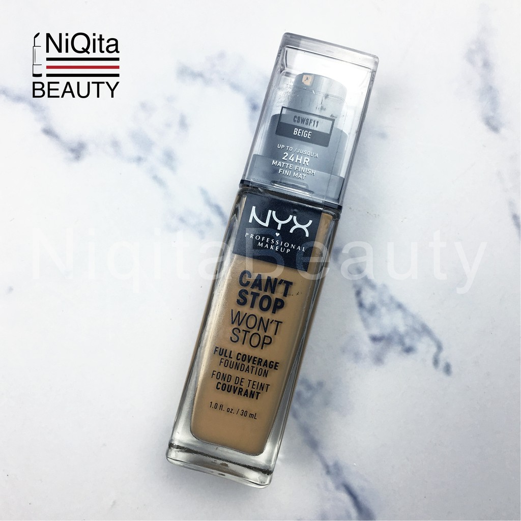 (SHARE IN JAR) NYX - Can't Stop Won't Stop Foundation