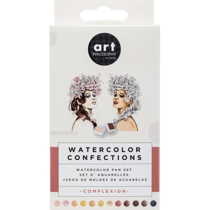 

Best Seller! Prima Marketing Watercolor Confections (Complexion) - 12 Colors Murah