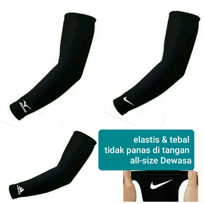 Mangset tangan model sport/Handsock  sarung lengan logo