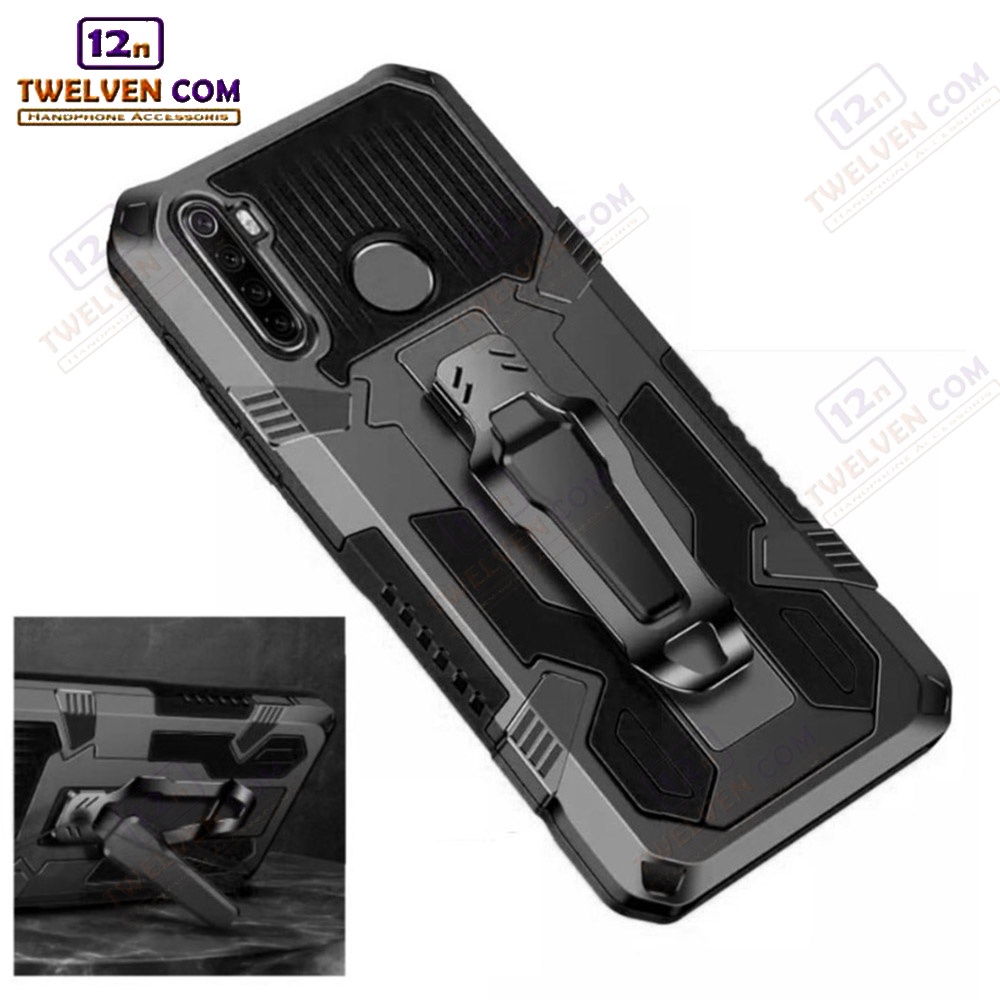 Case Shockproof Xiaomi Redmi Note 8 Armor Hardcase Stand Clip