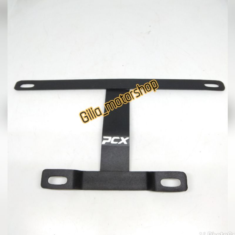 Breket Plat Nomor Breket Kumis Depan PCX 160 Breket Plat no Besi Kokoh