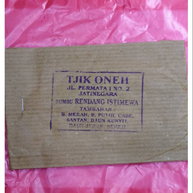 

Tjik oneh rendang