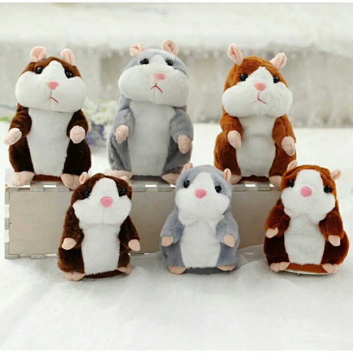 BONEKA TALKING HAMSTER BISA BICARA TERMURAHH