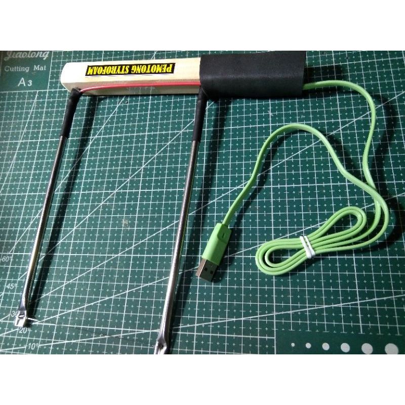 Styrofoam Cutter/Pemotong Styrofoam Model Genggam