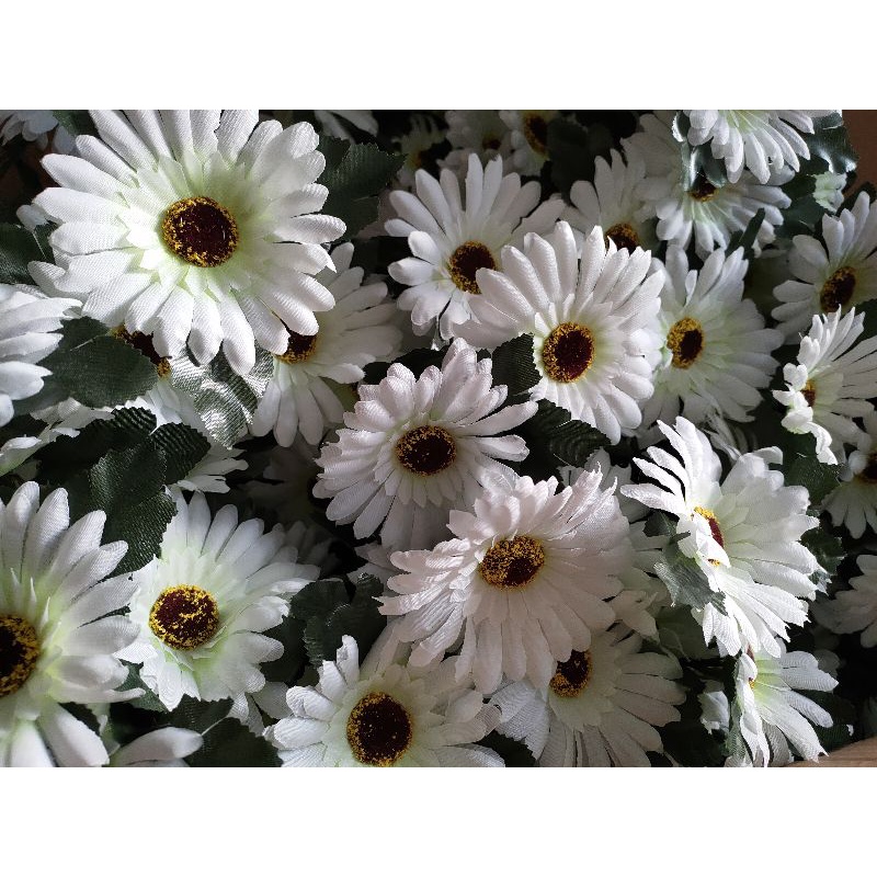 Bunga Artificial Gerbera Daisy x5 Bunga Hias Dekorasi-3