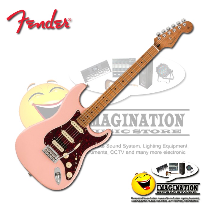Fender Player Stratocaster HSS - Shell Pink with Roasted Maple Fingerboard