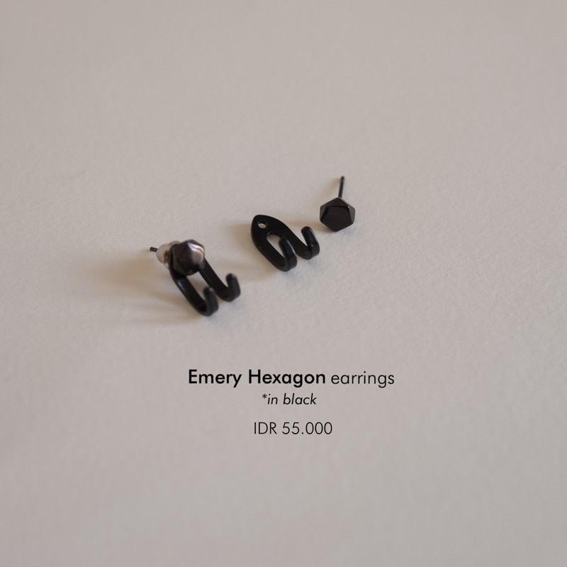 Ark.co - Emery earrings anting minimalis multiway