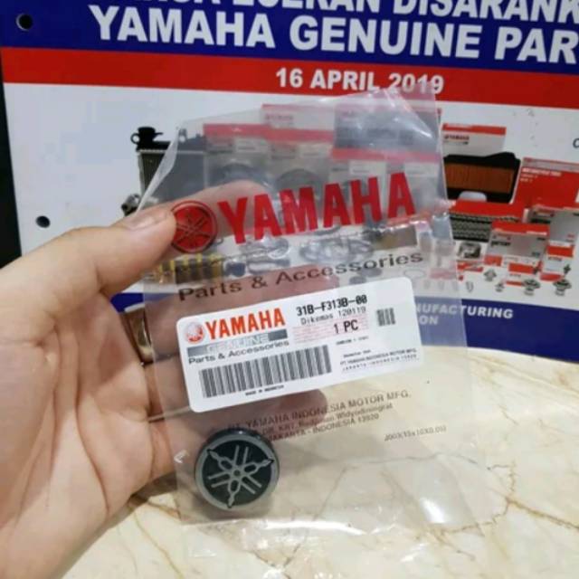 LOGO TAMENG DI DASI TAMENG DEPAN DPN MIO SOUL GT 125 ASLI ORIGINAL YAMAHA