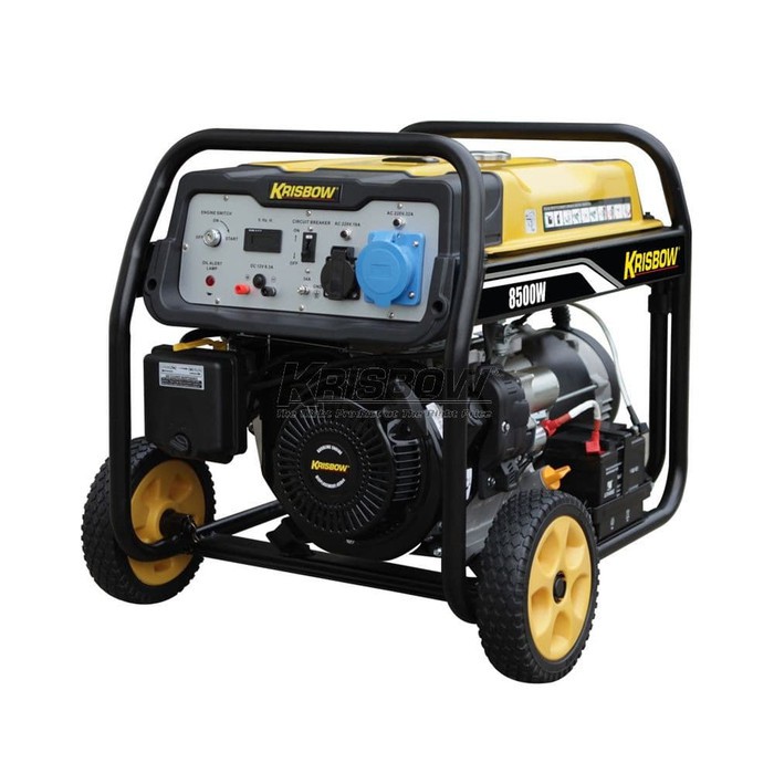 GENSET BENSIN 8500W KRISBOW GENERATOR GASOLINE 8500WATT 1PH OPEN