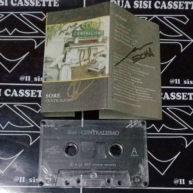 kaset pita sore - centralismo