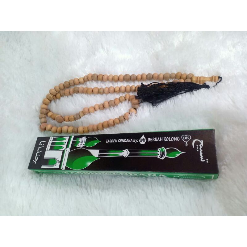 -TASBIH KAYU CENDANA 99 BUTIR ASLI/  TASBIH CENDANA WANGI MURAH/ TASBIH CENDANA ASLI