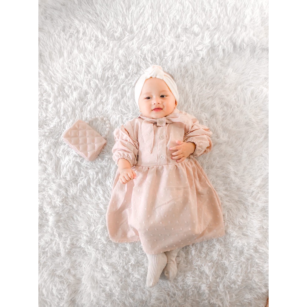 tunik bayi tunik anak perempuan 1-3 tahun SELIA TUNIK/ FREYA dress atasn muslim anak fashion lengan panjang