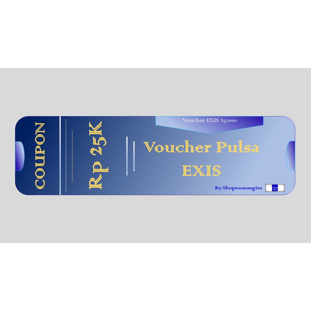 Pulsa EXIS 25K Aktif 20 Hari Hanya Untuk Exis