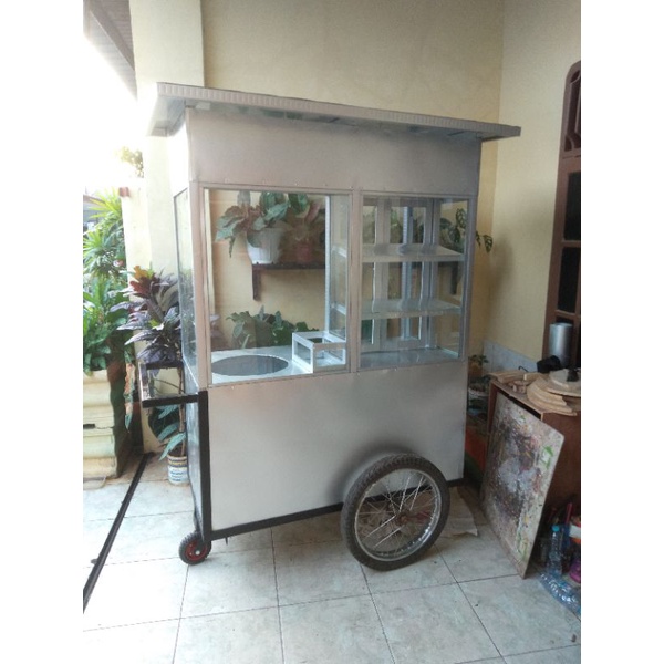 GEROBAK BAKSO PANGSIT CIMOL AYAM KRISPY DORONG