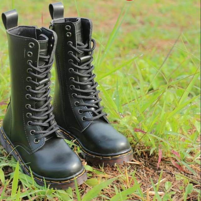 Sepatu boots anak SEPATU BOOTS BLACK. Boots anak unisex. Sepatu anak hak