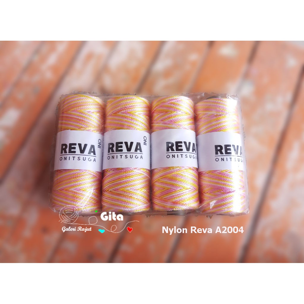 Benang Rajut Nylon Reva / Benang Rajut Tas / Nilon Reva