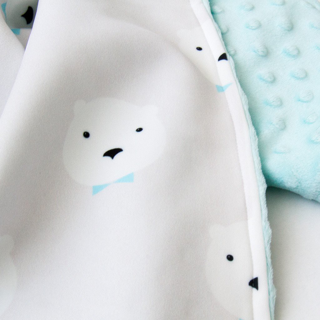 COTTONSEEDS BLANKET PAPA BEAR