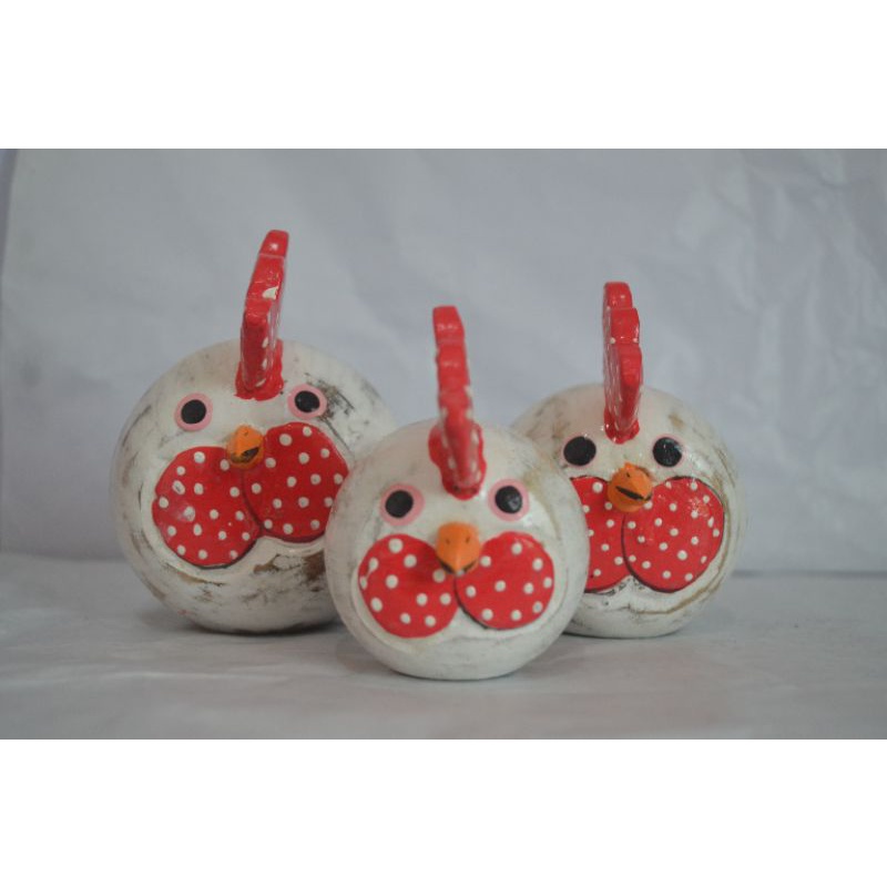 PATUNG KAYU/PAJANGAN KAYU MODEL AYAM