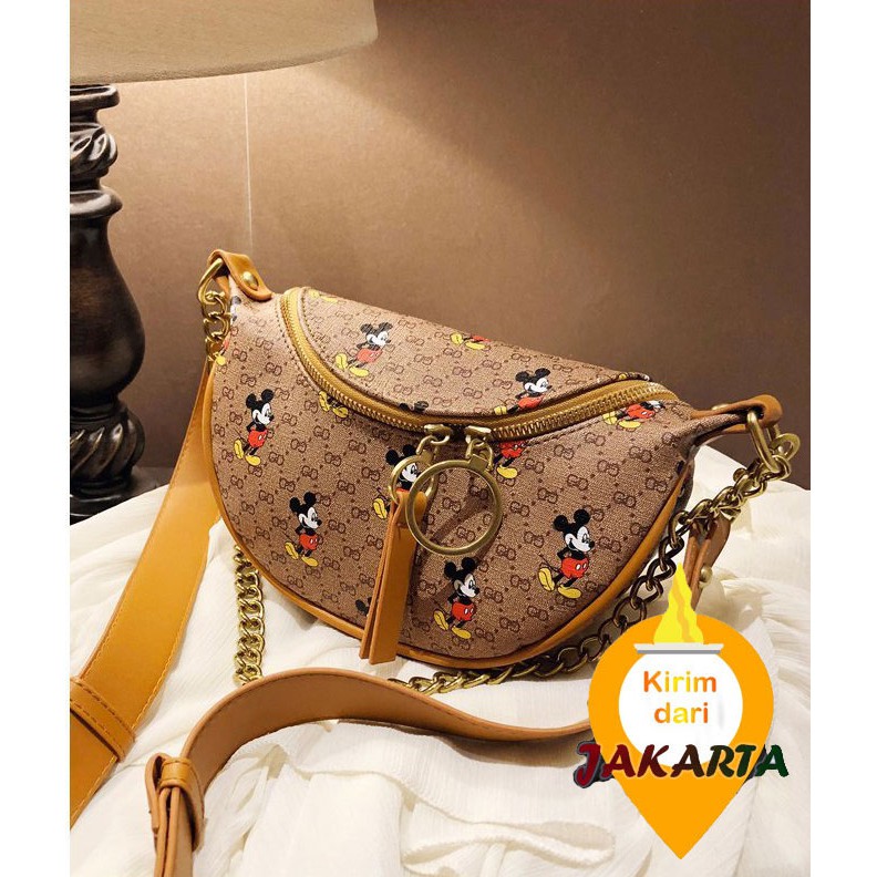 (2PC BISA IKG)GTBI99881221 NEW ARRIVAL  !!! TAS PINGGANG IMPORT WAIST BAG PREMIUM TERBARU