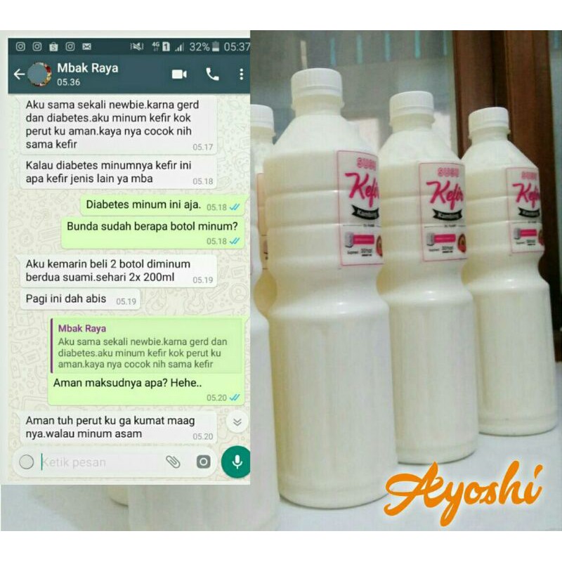

Susu Kefir Kambing Fermentasi 48 Jam Untuk Magh Asam Lambung Diabetes