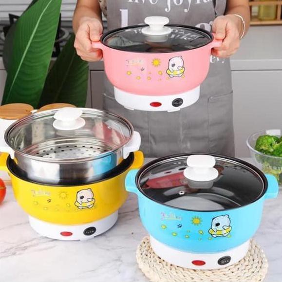 Cooking Pot Steamer Panci Elektrik Kukusan PANCI COOKING POT