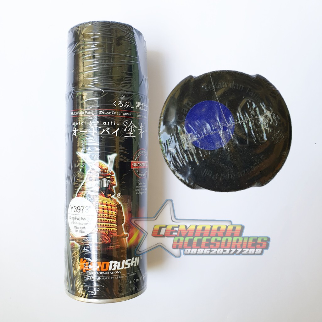 

Pilox Samurai Paint Deep Purplish Blue Y3973 400 ml - Cat Semprot