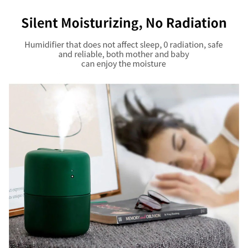 VH Pelembab Mini Humidifier Dekstop USB 420ml