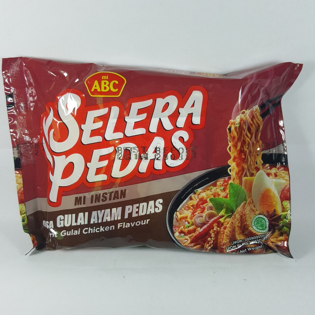 

ABC Selera Pedas Gulai Ayam 70gr