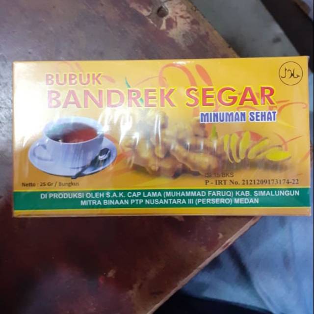 

Bandrek bubuk segar 1kotak