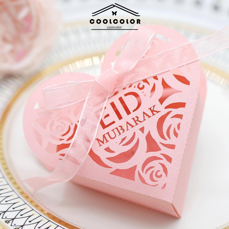 CODPernikahan Idul Fitri Hollowed Out Rose Wedding Candy Box Ramadan Love Candy Box Kotak Cokelat- cl