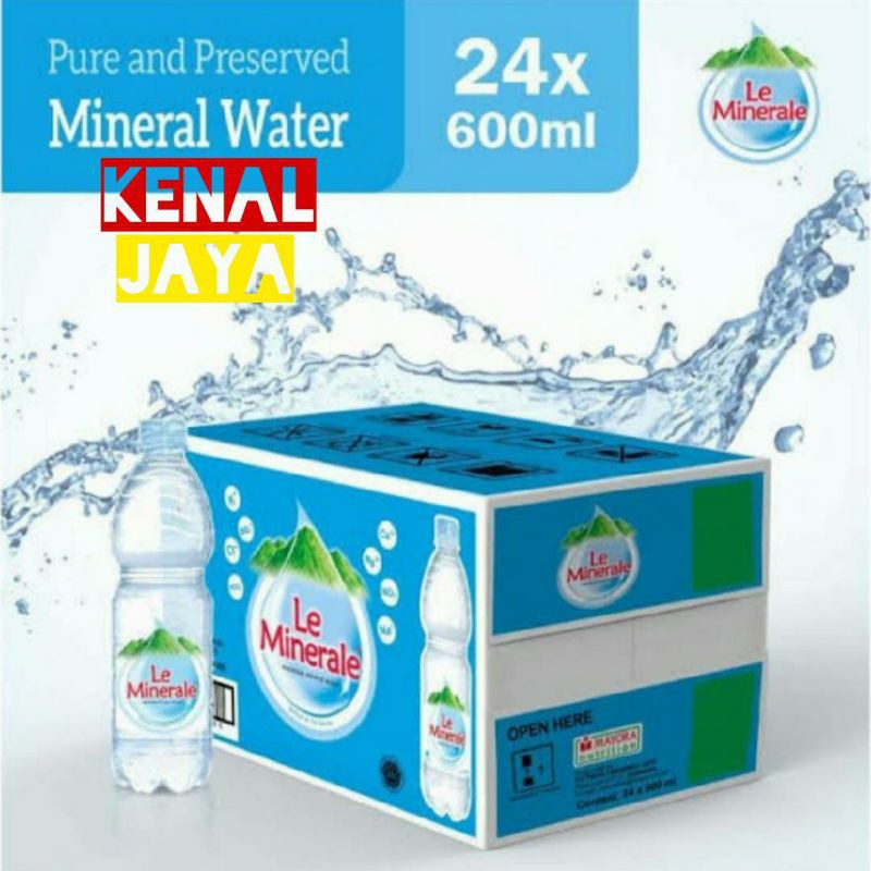 

LeMineral Air Mineral 600ml | Le Minerale