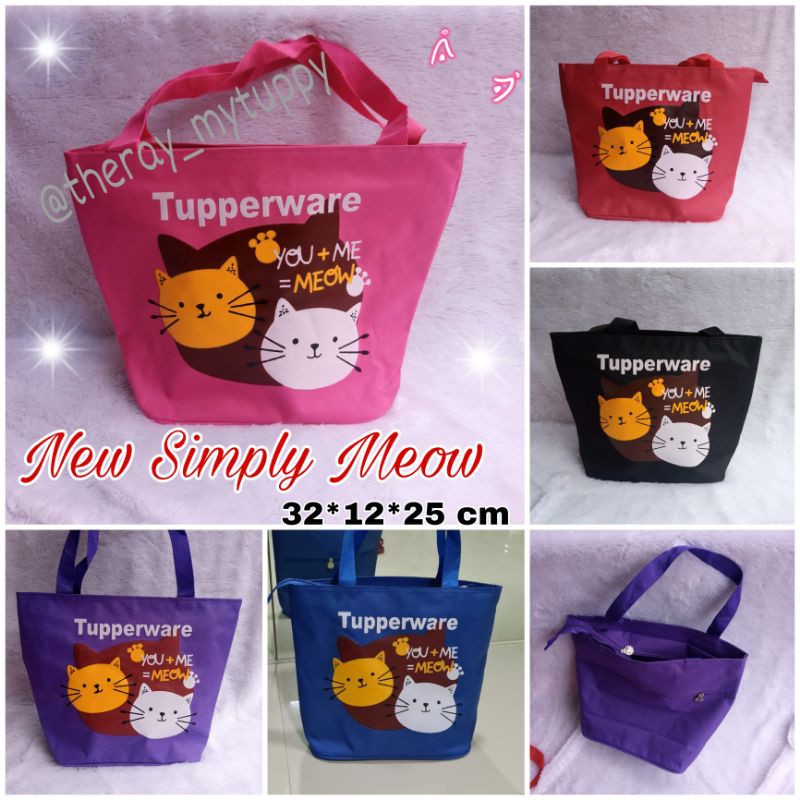 Tas bekal new simply You &amp; Me ( Zipper Bunga es )