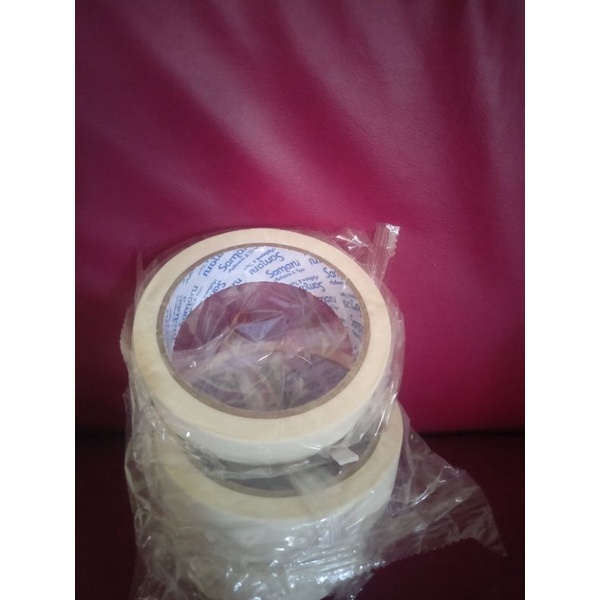 

lakban kertas / masking tape 24mm x 20m