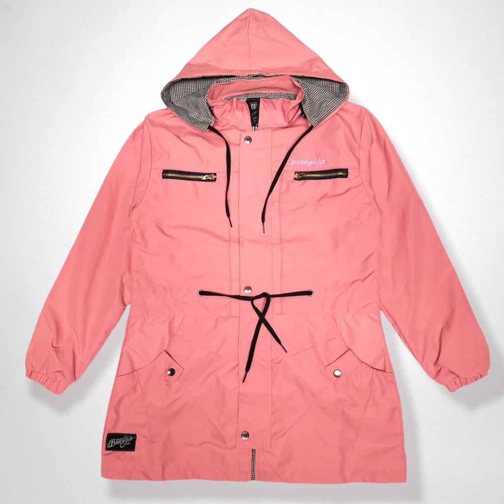 Jaket wanita parka parasut JN waterproof Brotherdo