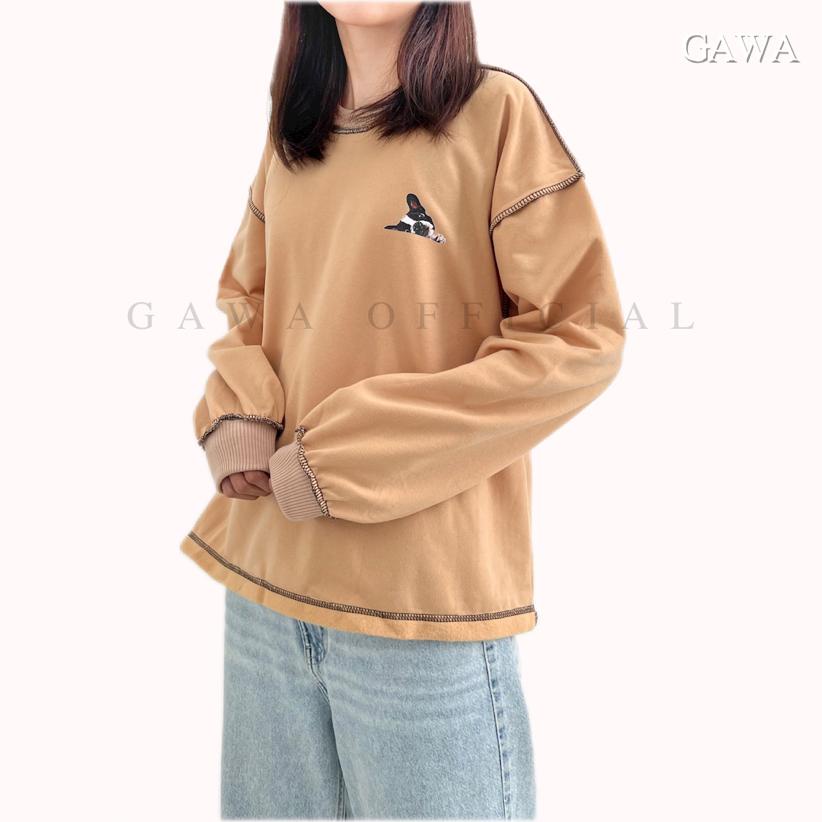 BLACKY SWEATER CREWNECK WANITA GAWAOFFICIAL