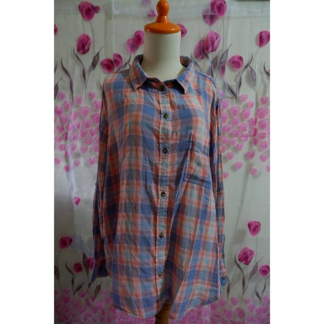 BAJU BRANDED ORIGINAL MURAH BLOUSE/ KEMEJA AMERICAN EAGLE BOYFRIEND FIT