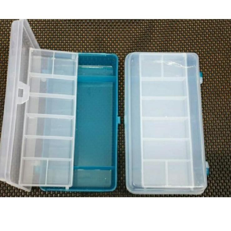 

A4R1 TACKLE BOX HS021 (Dimensir 20cm x 10cm x 4cm) (Color BLUE) QAV