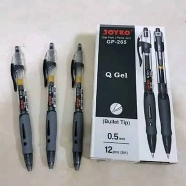 

PULPEN GEL JEL MEKANIK BALLPOINT GP-265 HITAM